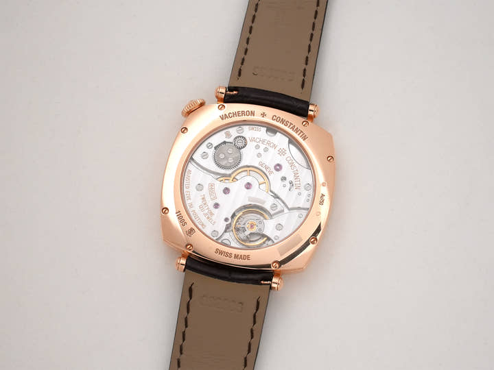 ヴァシュロンコンスタンタン ヒストリーク アメリカン 1921 Ref.1100S/000R-B430 18KPG シルバー文字盤 中古 6gaoe9gk