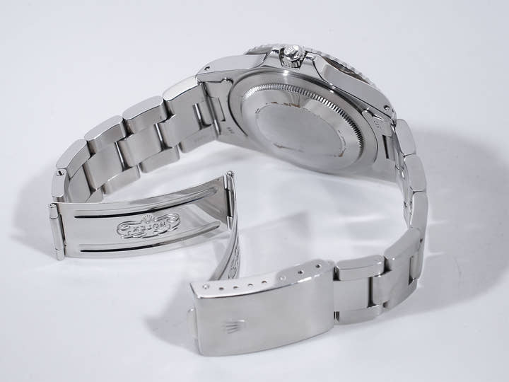 ロレックス GMTマスター Ref.16750 ステンレススチール ブラック文字盤 オイスターブレスレット