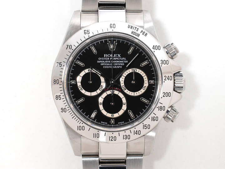 ロレックス デイトナ エルプリメロ Ref.16520 ステンレススチール ブラック文字盤