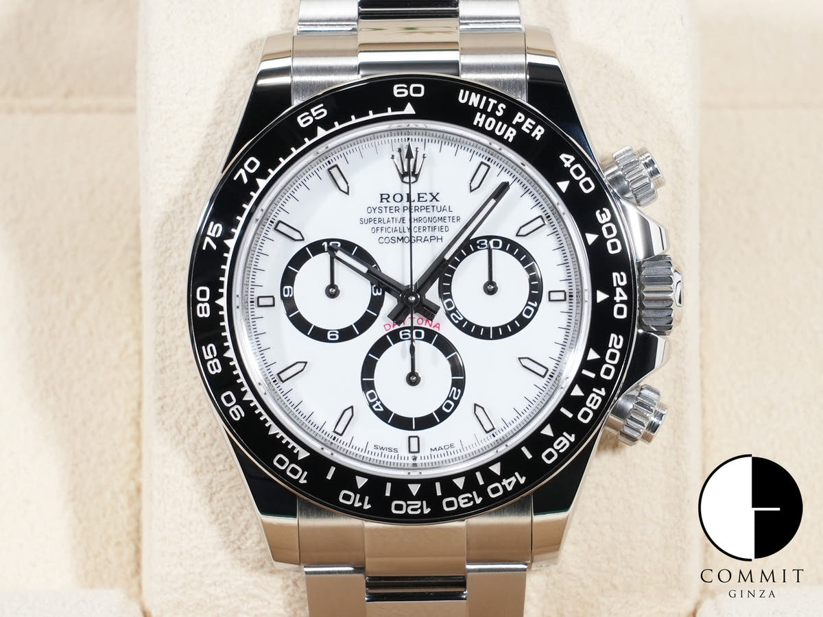 ロレックス デイトナ Ref.126500LN ステンレススチール ホワイト文字盤