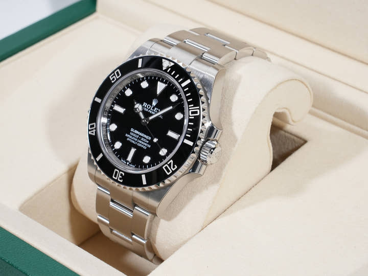 ロレックス サブマリーナー ノンデイト Ref.124060 ステンレススチール ブラック文字盤