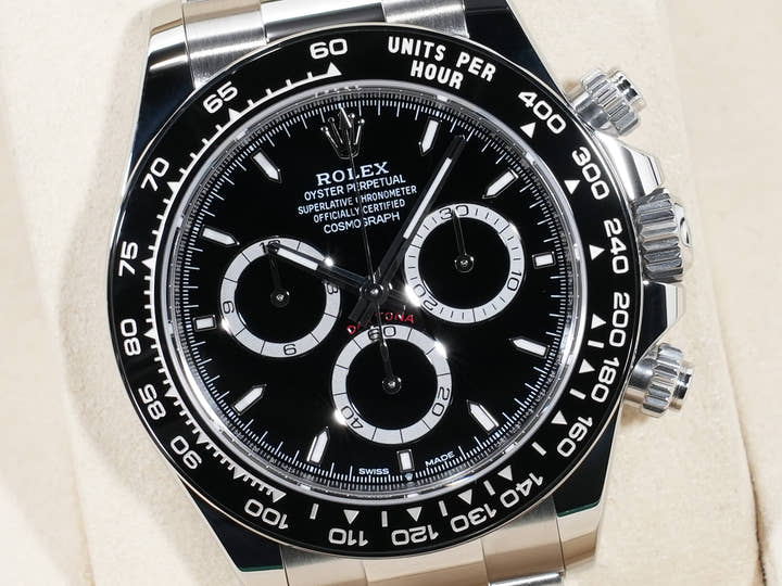 ロレックス デイトナ Ref.126500LN ステンレススチール ブラック文字盤