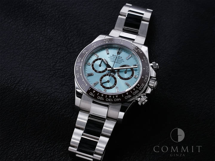 ロレックス デイトナ Ref.126506A プラチナ アイスブルーx11Pダイヤ文字盤