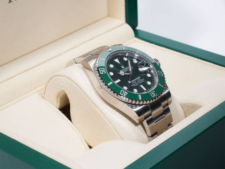 ロレックス サブマリーナー デイト Ref.116610LV ステンレススチール グリーン文字盤
