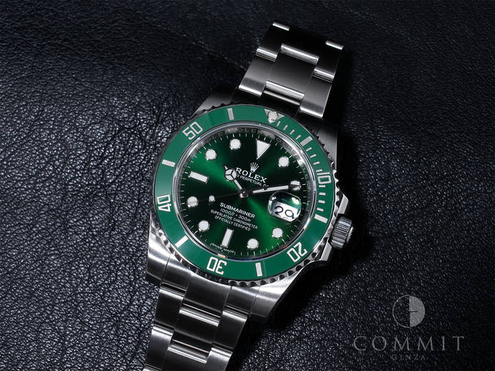 ロレックス サブマリーナー デイト Ref.116610LV ステンレススチール グリーン文字盤