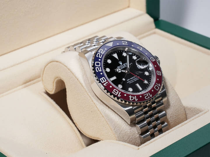 ロレックス GMTマスターII Ref.126710BLRO ステンレススチール ブラック文字盤 ジュビリーブレスレット