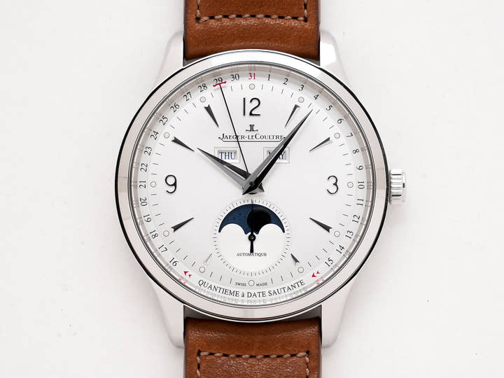 ジャガールクルト マスター コントロール カレンダー Ref.Q4148420 SS シルバー文字盤 中古 r6au3xrg