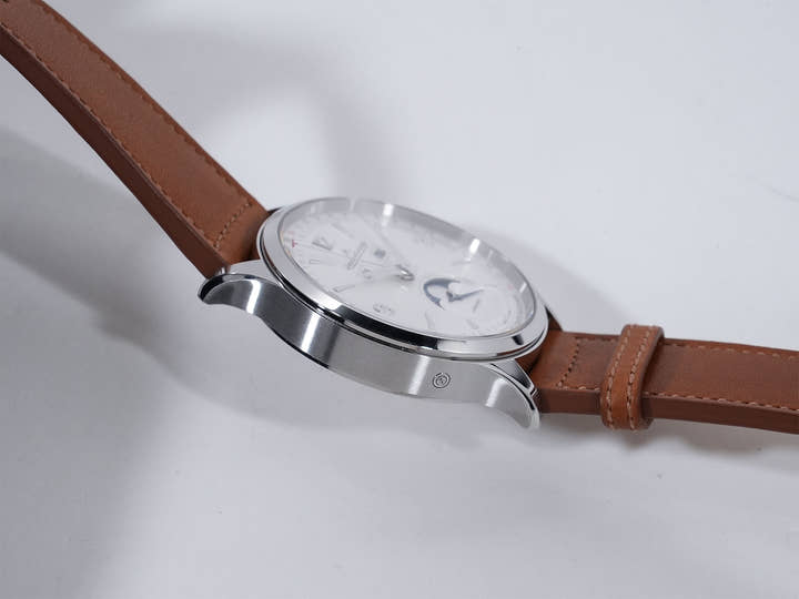 ジャガールクルト マスター コントロール カレンダー Ref.Q4148420 SS シルバー文字盤 中古 r6au3xrg