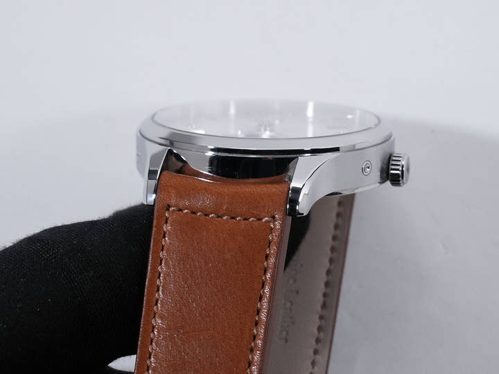 ジャガールクルト マスター コントロール カレンダー Ref.Q4148420 SS シルバー文字盤 中古 r6au3xrg