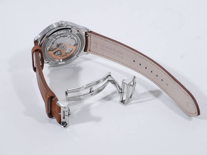 ジャガールクルト マスター コントロール カレンダー Ref.Q4148420 SS シルバー文字盤 中古 r6au3xrg