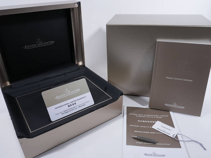 ジャガールクルト マスター コントロール カレンダー Ref.Q4148420 SS シルバー文字盤 中古 r6au3xrg