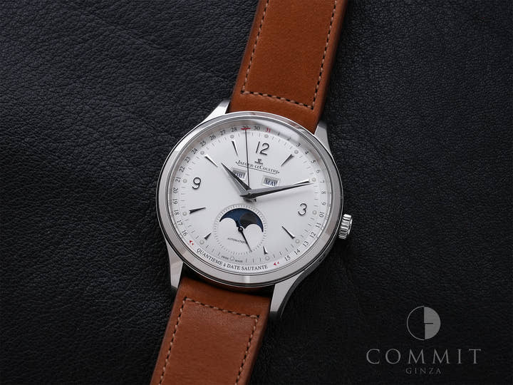 ジャガールクルト マスター コントロール カレンダー Ref.Q4148420 SS シルバー文字盤 中古 r6au3xrg