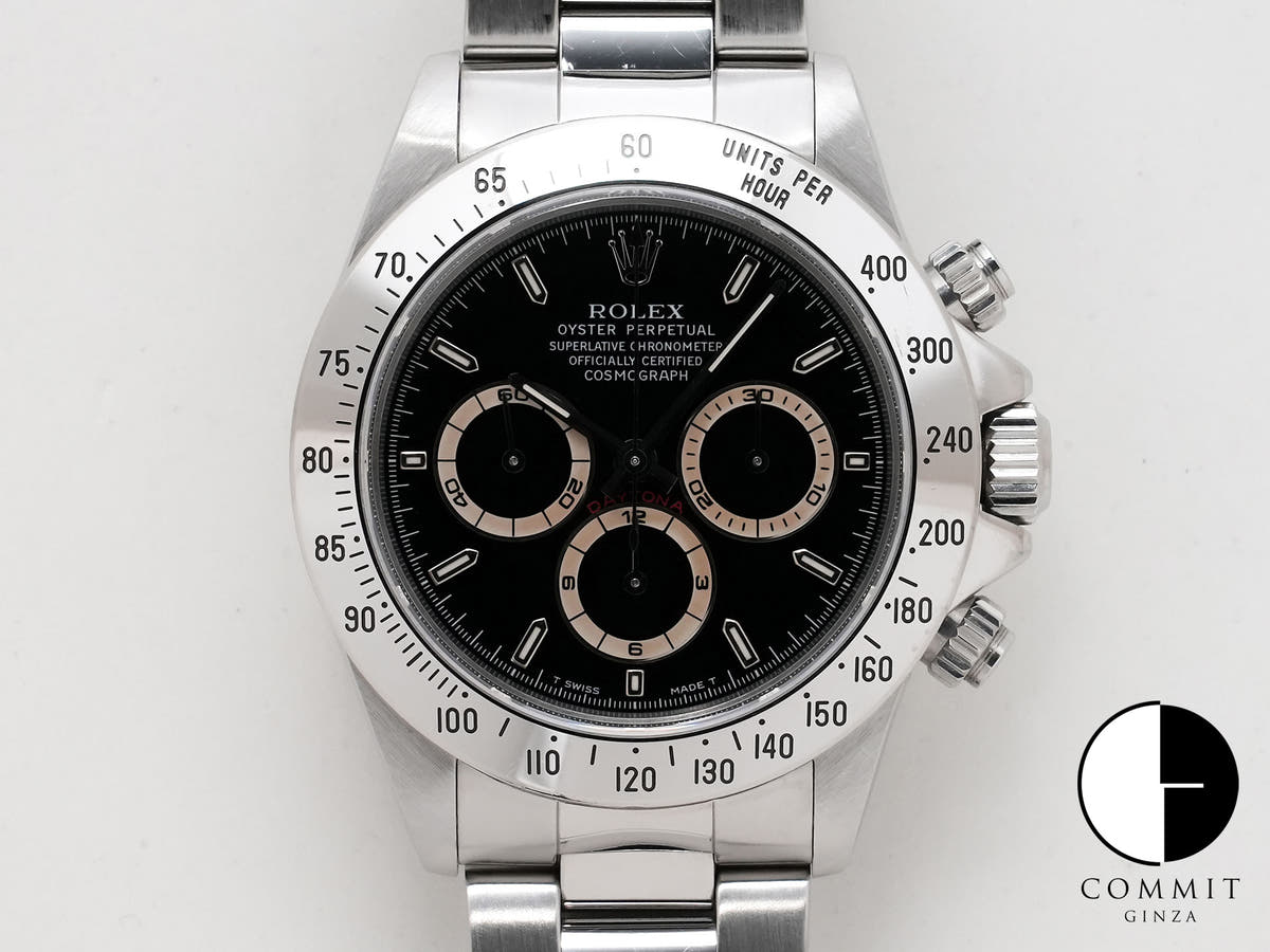 ロレックス デイトナ エルプリメロ Ref.16520 ステンレススチール ブラック文字盤