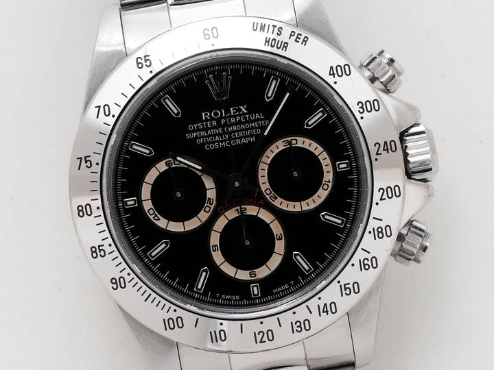 ロレックス デイトナ エルプリメロ Ref.16520 ステンレススチール ブラック文字盤