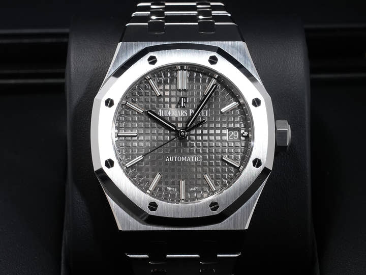 オーデマピゲ ロイヤルオーク Ref.15450ST.OO.1256ST.02 ステンレススチール グレー文字盤