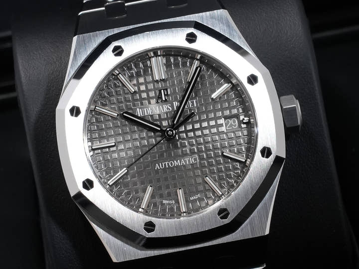 オーデマピゲ ロイヤルオーク Ref.15450ST.OO.1256ST.02 ステンレススチール グレー文字盤