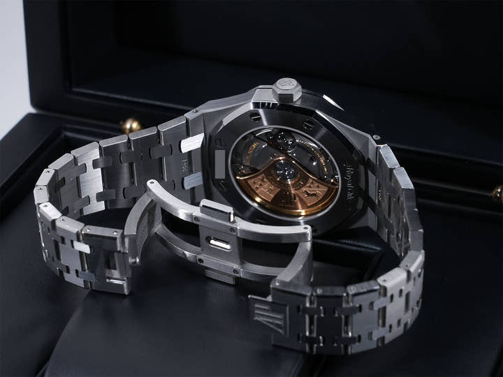 オーデマピゲ ロイヤルオーク Ref.15450ST.OO.1256ST.02 ステンレススチール グレー文字盤