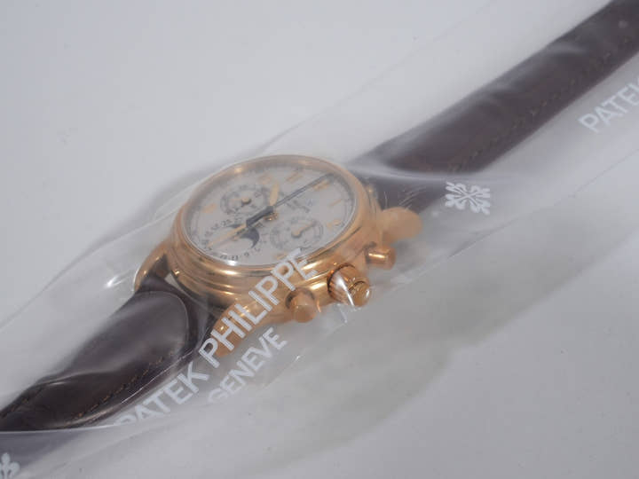 パテックフィリップ パーペチュアルカレンダー スプリットセコンド クロノグラフ Ref.5004J-012 イエローゴールド シルバー文字盤
