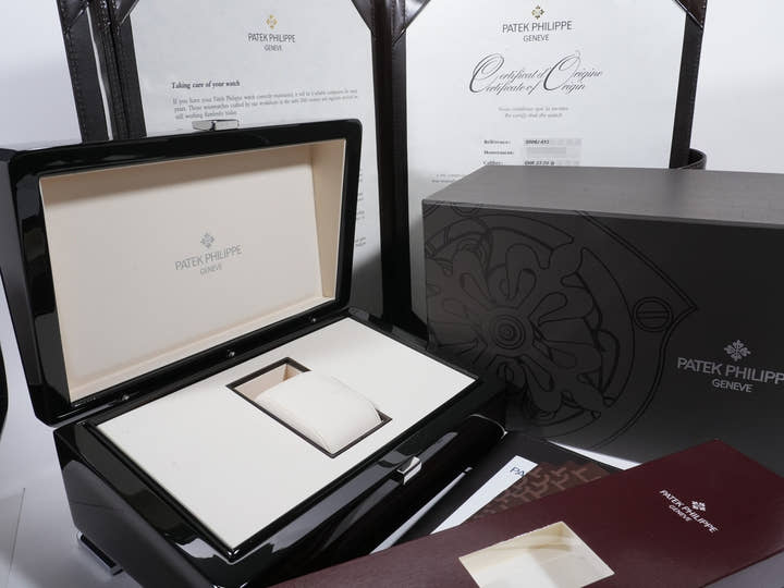 パテックフィリップ パーペチュアルカレンダー スプリットセコンド クロノグラフ Ref.5004J-012 イエローゴールド シルバー文字盤