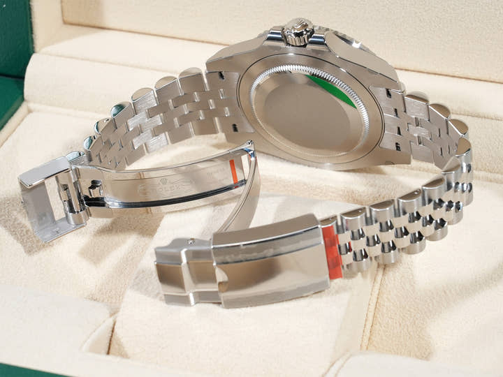 Rolex GMT-Master II Ref. 126710BLRO Stainless Steel Black Dial Jubilee Bracelet