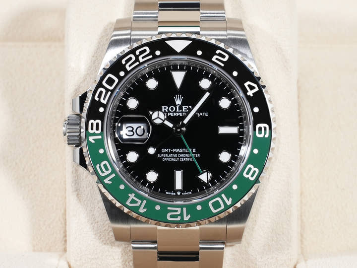 ロレックス GMTマスターII Ref.126720VTNR ステンレススチール ブラック文字盤 オイスターブレスレット