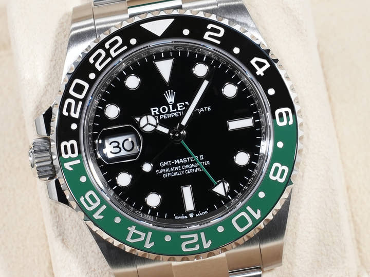 ロレックス GMTマスターII Ref.126720VTNR ステンレススチール ブラック文字盤 オイスターブレスレット