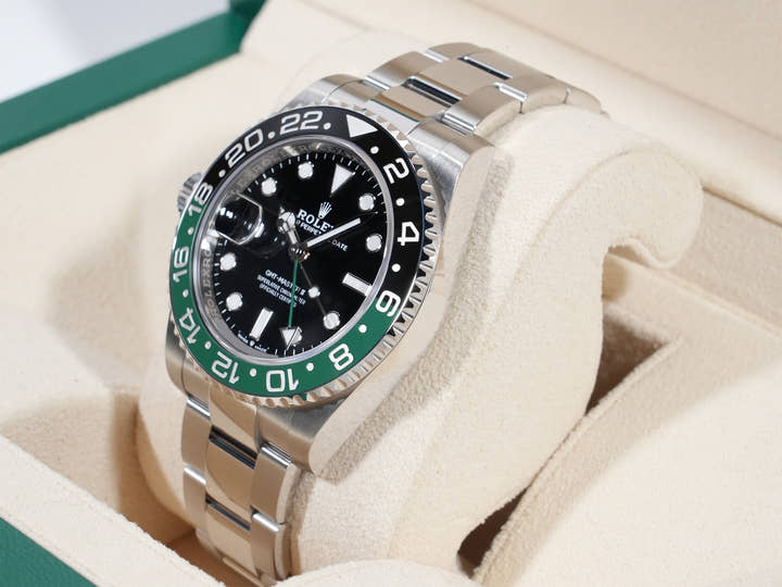 ロレックス GMTマスターII Ref.126720VTNR ステンレススチール ブラック文字盤 オイスターブレスレット