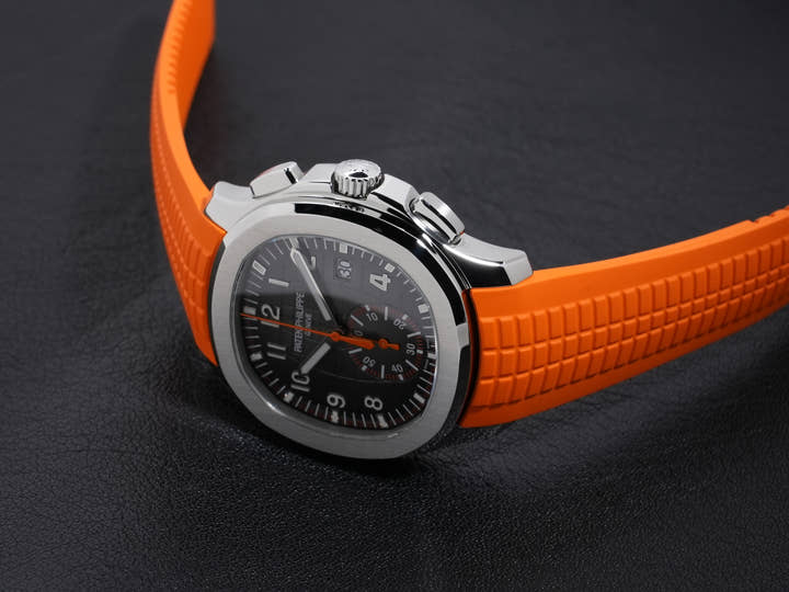 パテックフィリップ アクアノート クロノグラフ Ref.5968A-001 ステンレススチール ブラック文字盤