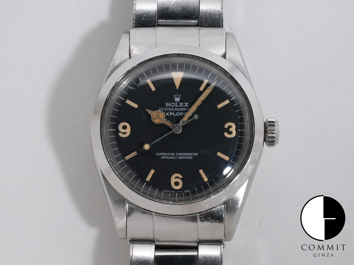 Rolex Explorer I Ref. 1016 Stainless Steel Black Dial