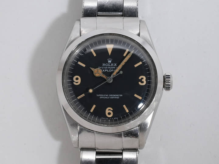 Rolex Explorer I Ref. 1016 Stainless Steel Black Dial