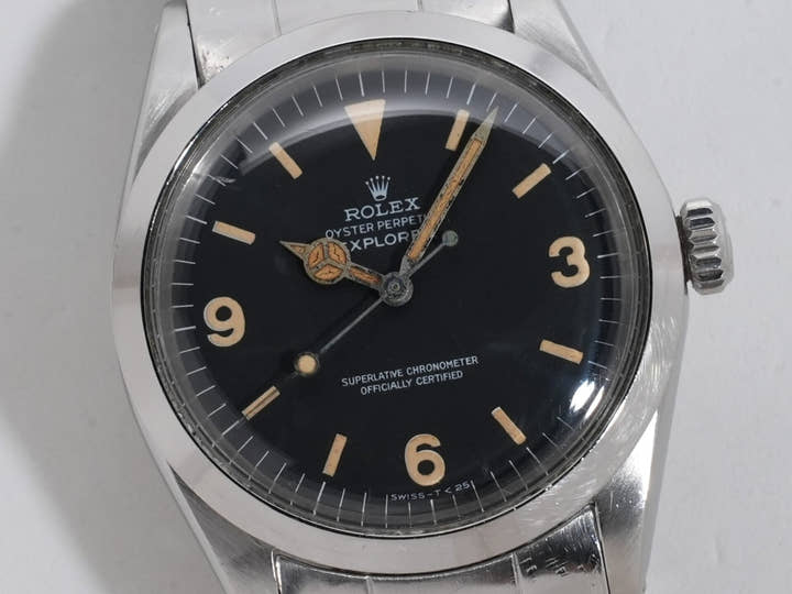 Rolex Explorer I Ref. 1016 Stainless Steel Black Dial