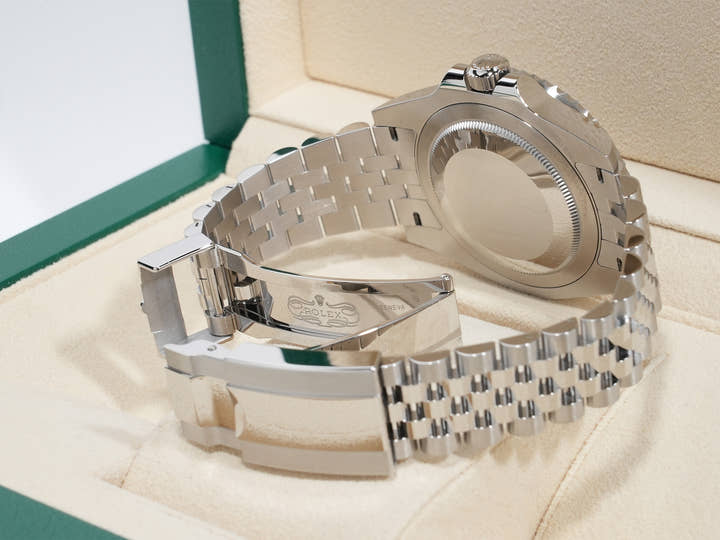 ロレックス GMTマスターII Ref.126710GRNR ステンレススチール ブラック文字盤 ジュビリーブレスレット