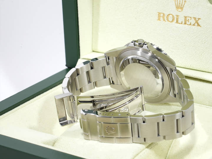 ロレックス GMTマスターII Ref.16710 ステンレススチール ブラック文字盤 オイスターブレスレット 美品 yx5hotua