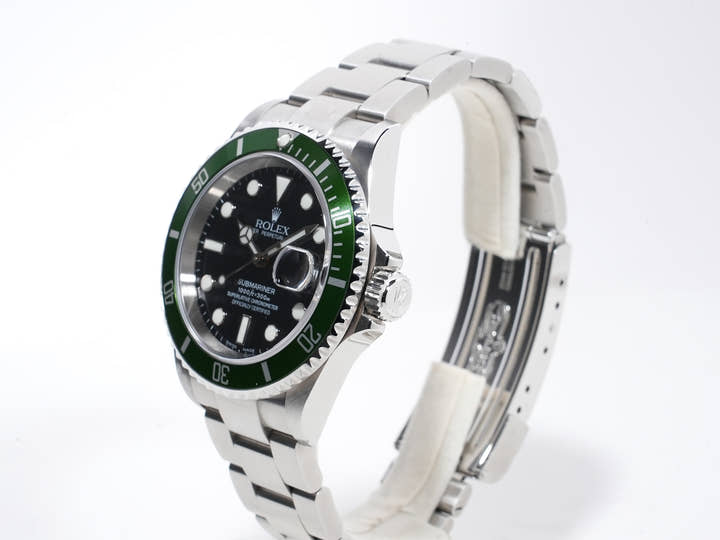 ロレックス サブマリーナー デイト Ref.16610LV ステンレススチール ブラック文字盤 美品 s46av8ua