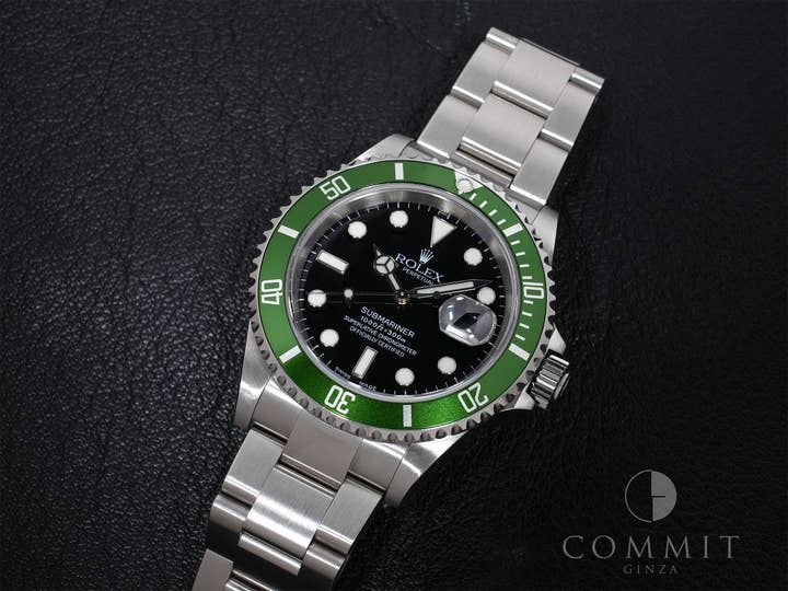 ロレックス サブマリーナー デイト Ref.16610LV ステンレススチール ブラック文字盤 美品 s46av8ua