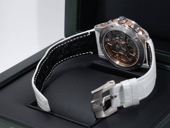 オーデマピゲ CODE 11.59 バイ オーデマ ピゲ クロノグラフ Ref.26393CR.OO.A008KB.01 ホワイトゴールド/ピンクゴールド シルバー文字盤 美中古 kjwe6wgn