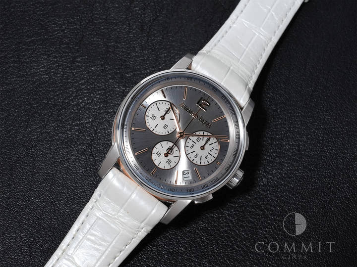 オーデマピゲ CODE 11.59 バイ オーデマ ピゲ クロノグラフ Ref.26393CR.OO.A008KB.01 ホワイトゴールド/ピンクゴールド シルバー文字盤 美中古 kjwe6wgn