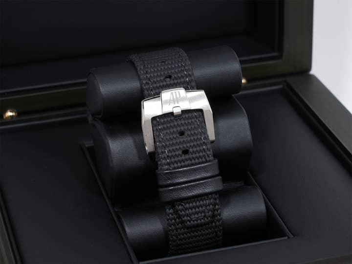 オーデマピゲ CODE 11.59 バイ オーデマ ピゲ クロノグラフ Ref.26393NB.OO.A002KB.01 ホワイトゴールド/セラミック スモークグレー文字盤