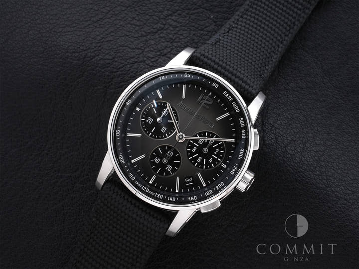 オーデマピゲ CODE 11.59 バイ オーデマ ピゲ クロノグラフ Ref.26393NB.OO.A002KB.01 ホワイトゴールド/セラミック スモークグレー文字盤