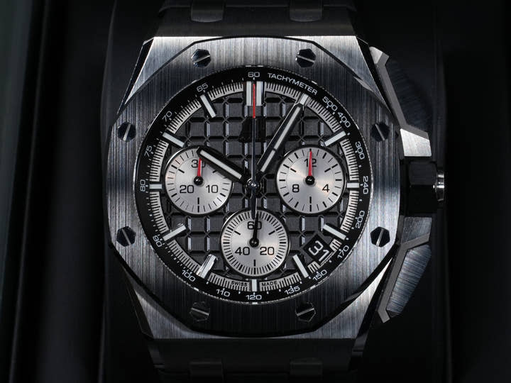 Audemars Piguet Royal Oak Offshore Chronograph Ref. 26420SO.OO.A002CA.01 Stainless Steel/Black Ceramic Black Dial