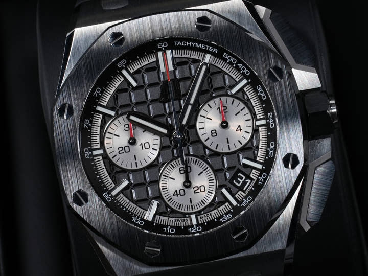Audemars Piguet Royal Oak Offshore Chronograph Ref. 26420SO.OO.A002CA.01 Stainless Steel/Black Ceramic Black Dial