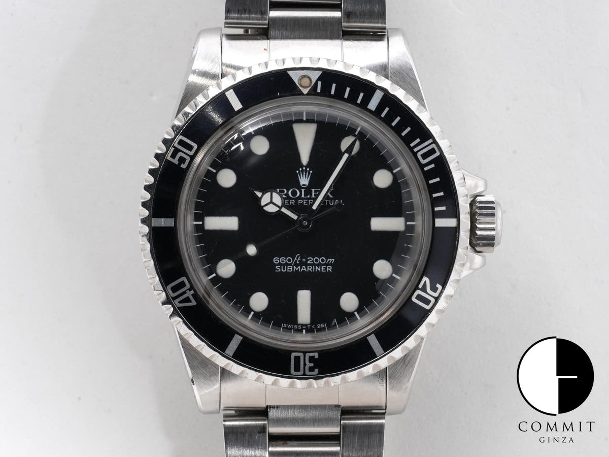 ロレックス サブマリーナー Ref.5513 ステンレススチール ブラック文字盤