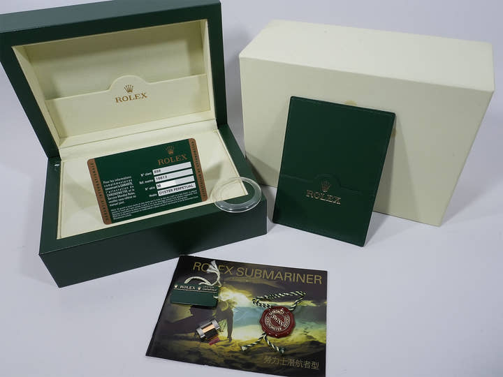 ロレックス サブマリーナー デイト Ref.16613 ステンレススチール/イエローゴールド ブルー文字盤