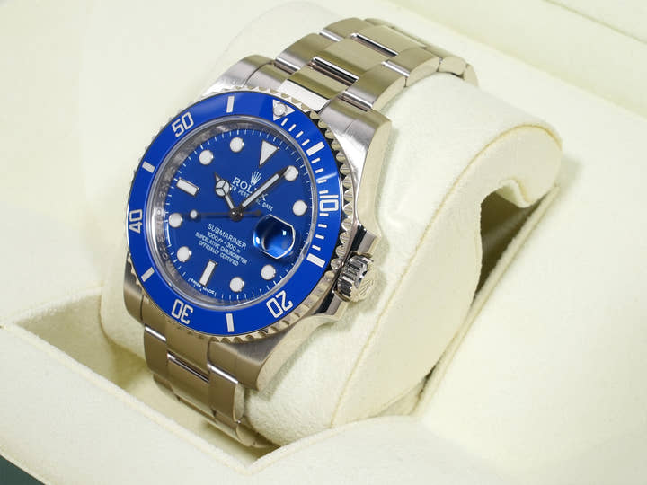 ロレックス サブマリーナー デイト Ref.116619LB ホワイトゴールド ブルー文字盤