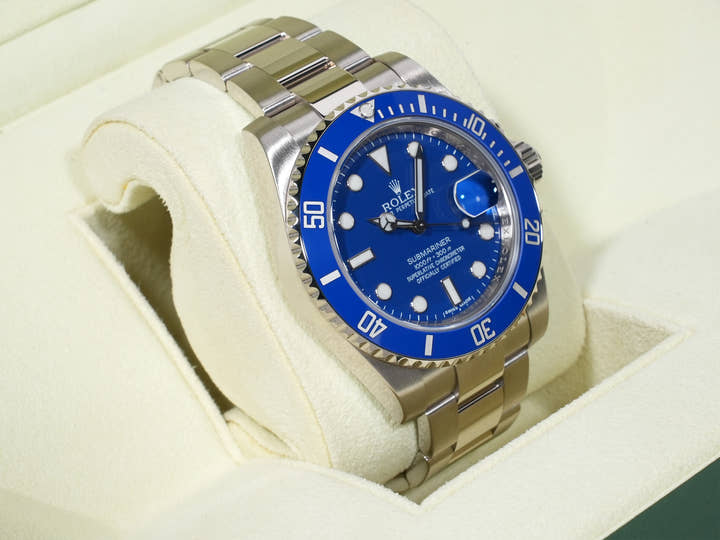 ロレックス サブマリーナー デイト Ref.116619LB ホワイトゴールド ブルー文字盤