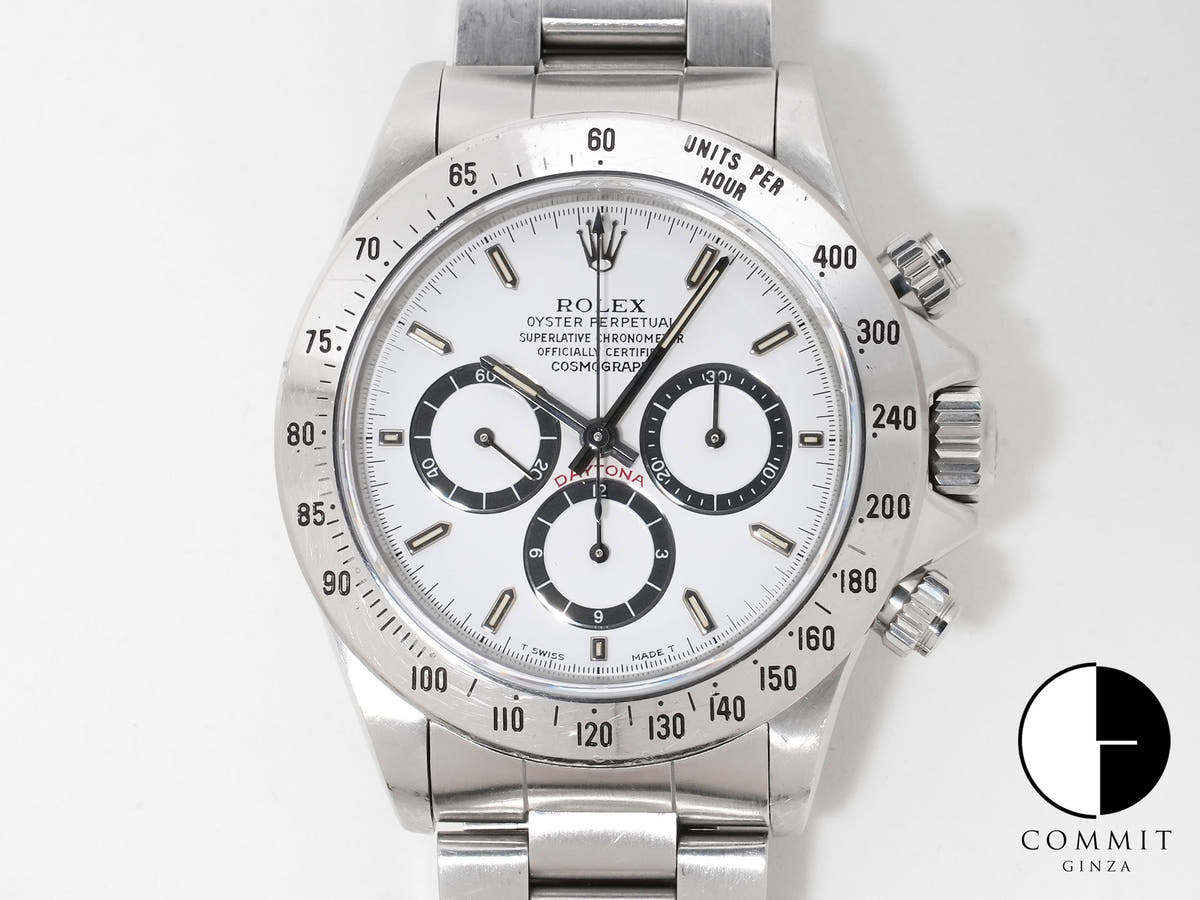 ロレックス デイトナ エルプリメロ Ref.16520 ステンレススチール ホワイト文字盤