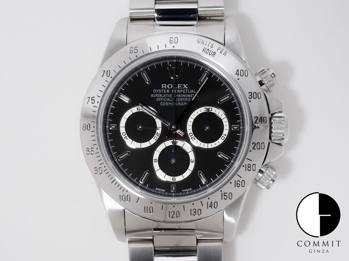 ロレックス デイトナ エルプリメロ Ref.16520 ステンレススチール ブラック文字盤
