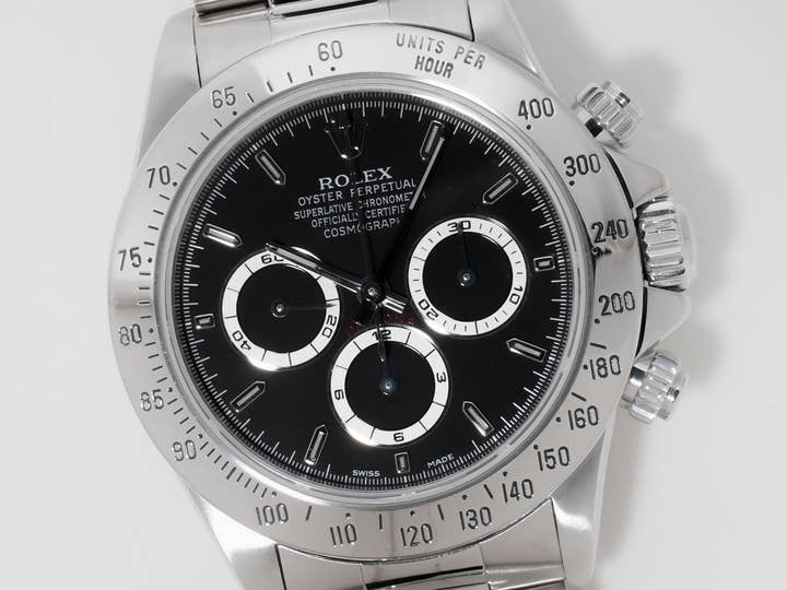 ロレックス デイトナ エルプリメロ Ref.16520 ステンレススチール ブラック文字盤