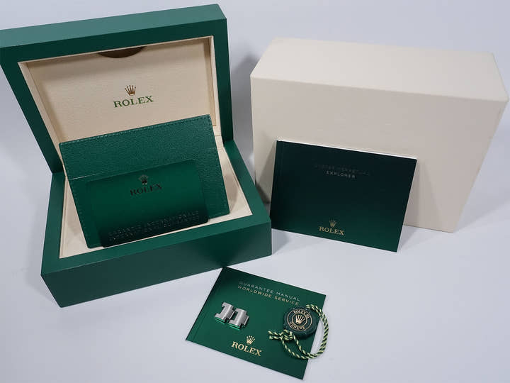 ロレックス エクスプローラー36 Ref.124270 ステンレススチール ブラック文字盤