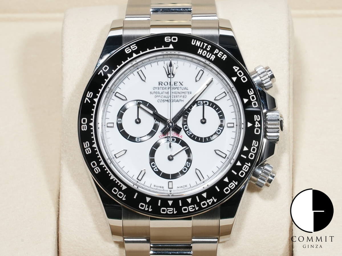 Rolex Daytona Ref. 126500LN Stainless Steel White Dial